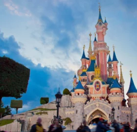 Château belle au bois dormant Disneyland Pari