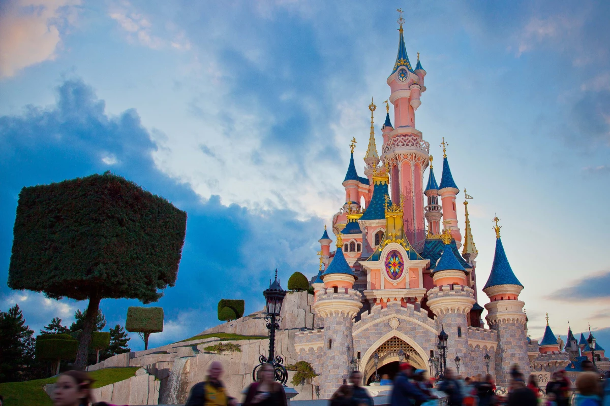 Château belle au bois dormant Disneyland Pari