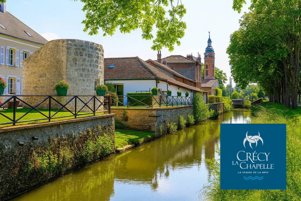 Crecy La Chappelle et son canal