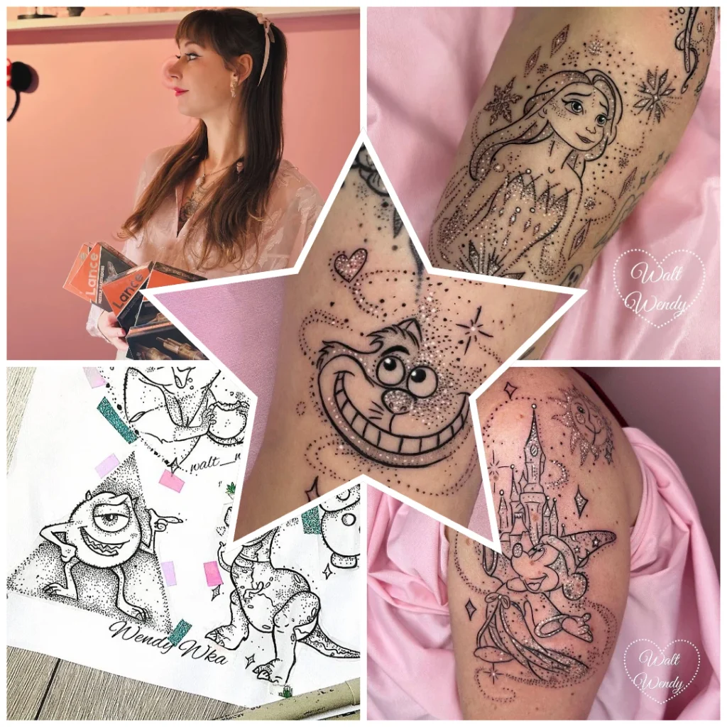Tatouages Disney de Walt Wendy